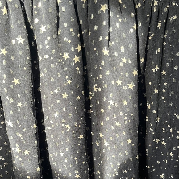 Kate Spade Midnight Blue Dress with silver dots and stars - Picture 3 of 5